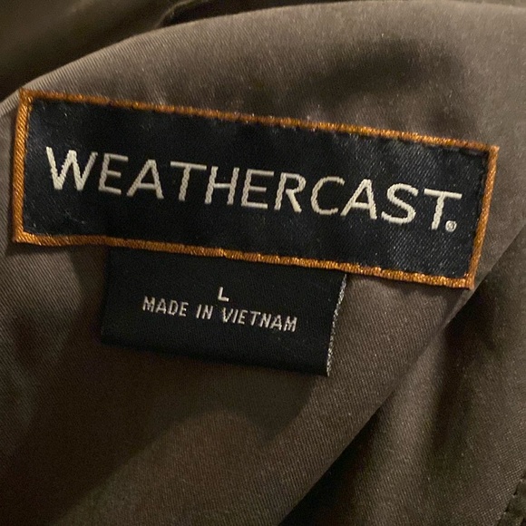 Weathercast mens dark brown winter jacket NWT size LARGE - Picture 13 of 16